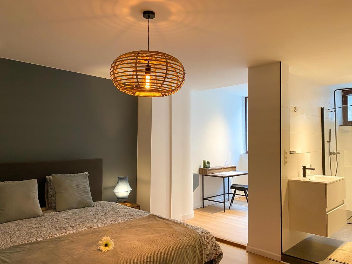 Alizée-appartement chaleureux en plein centre Liège Extérieur photo